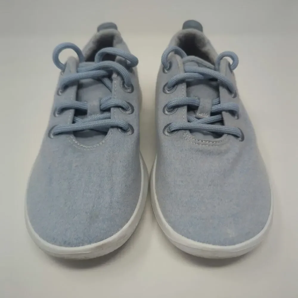 Allbird Wool Runners Blue Sneaker Womens Size 7
